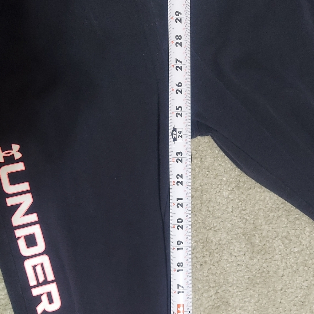 Lot of 2 Under Armour Kids Joggers Youth Large Black Fleece Athletic Pants GUC - Picture 8 of 11